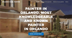 Desktop Screenshot of orlandohomepainters.com